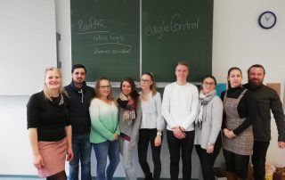 Gruppenbild eagleControl an der Landesberufsschule Tettnang