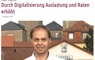 Hubertus Kieser in der Tophotel